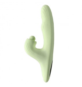 QUER - NASHA Heating Licking AV Wand Vibrator (Chargeable - Green)